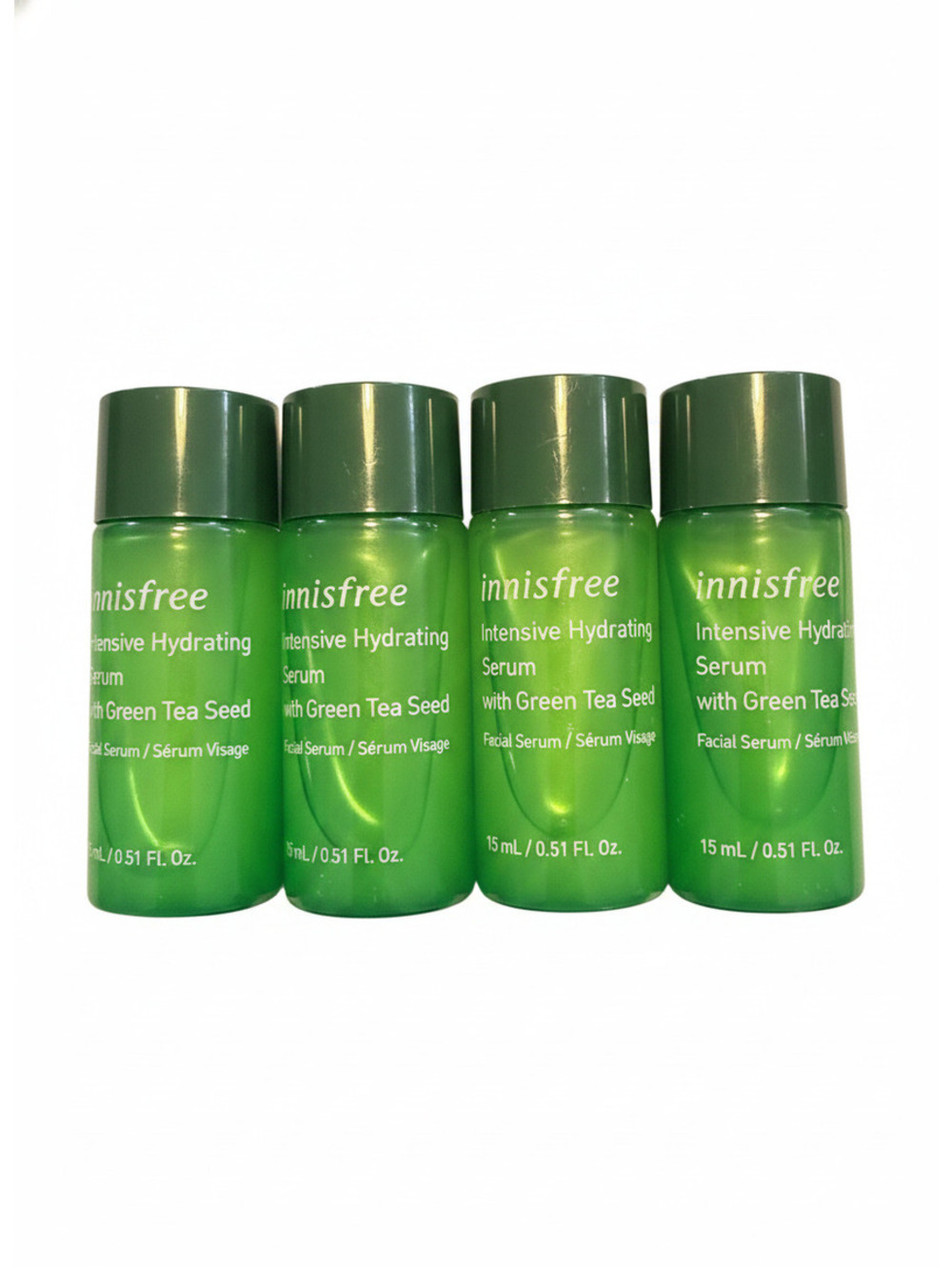 4ct Innisfree Intensive Hydrating Serum with Green Tea Seed 15ml - Set of 4